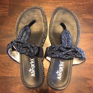 Algeria Tangoh Beaded Sandal